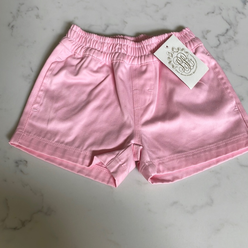 The Beaufort Bonnet company girls pink shorts